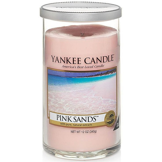 Yankee Candle Pink Sands - Duftkerze mittel mittel 340 g