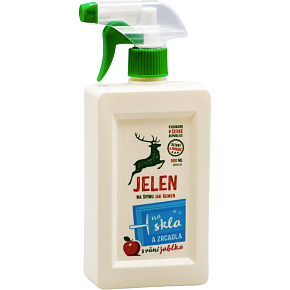 Jelen für Glas und Spiegel, Apfel, 500 ml