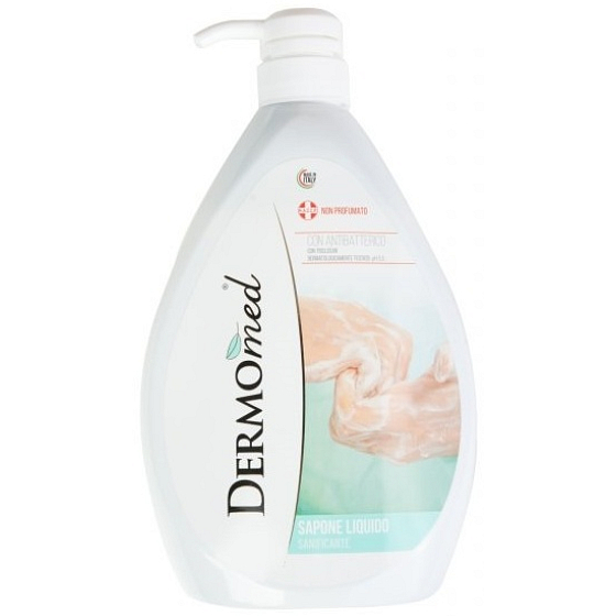 Dermomed Sanificante antibakterieller Flüssigseifenspender 600 ml
