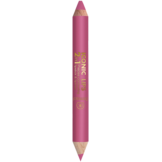 Dermacol Iconic Lips 2in1 Lippenstift und Konturenstift Nr.02 10 g