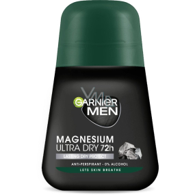 Garnier Men Mineral Magnesium Ultra Dry 72h Ball Antitranspirant Deodorant Roll-On für Männer 50 ml