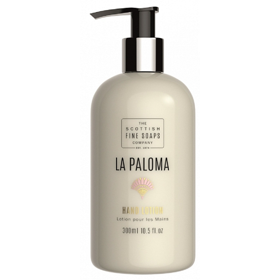 Scottish Fine Soaps La Paloma Handmilch für alle Hauttypen Spender 300 ml