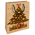 Nekupto Geschenk Kraftbeutel 25 x 8 x 19 cm Weihnachtsbaum 590 WKHM