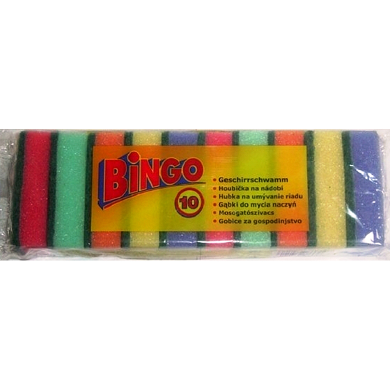 Soke Bingo Qualitätsschwämme für Gerichte mit 10 Stück Draht