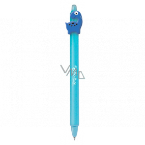 Colorino Gummierter Stift Dinosaurier blau blaue Mine 0,5 mm