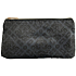 Diva & Nice Cosmetic Satin Handtasche mit Barockmuster 12 x 23 cm