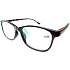 Berkeley Lesebrille +2,5 Kunststoff braun, farbige Seiten 1 Stück MC2193
