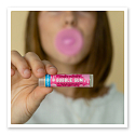 Crazy Rumors Bubble Gum Lippenbalsam mit Kaugummigeschmack 4,4 ml