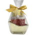 Salsa Collection Sparkling Stars Körperlotion 95 ml + Duschgel 95 ml, Kosmetikset in goldener Schale