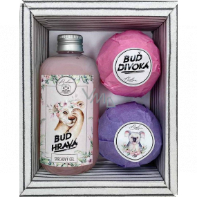 Bohemia Gifts Be playful Duschgel 250 ml + glitzernde Badekugel 2 x 100 g, Kosmetikset für Kinder Bohemia Gifts Be playful Duschgel 250 ml + glitzernde Badekugel 2 x 100 g, Kosmetikset für Kinder