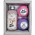 Bohemia Gifts Be playful Duschgel 250 ml + glitzernde Badekugel 2 x 100 g, Kosmetikset für Kinder