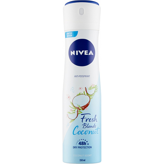 Nivea Fresh Blends Coconut 48h Antitranspirant Deodorant Spray für Frauen 150 ml