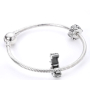 Charme Sterling Silber 925 Schmetterling Poesie, Stopper, Clip Perle auf Armband Tier