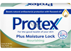 Protex Nourishing feuchtigkeitsspendende feste antibakterielle Seife, 90 g