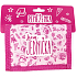Nekupto Back To School Brieftasche rosa Ich bin ein 13,5 x 9 cm
