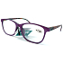 Berkeley Lesebrille +1,5 Kunststoff lila, farbige Bügel 1 Stück MC2193