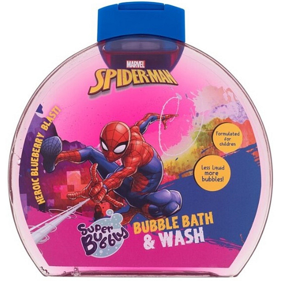 Marvel Spiderman Super Bubbly Kinder-Badeschaum 300 ml