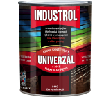 Industrol S2013 universal glänzend Oberfarbe für Metall und Holz, 8440 rötlich-braun, 750 ml