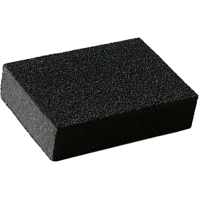 Spokar Schleifschwamm, 4-seitig, Abmessungen 100 x 70 x 27 mm, Körnung 100 Spokar Schleifschwamm, 4-seitig, Abmessungen 100 x 70 x 27 mm, Körnung 100