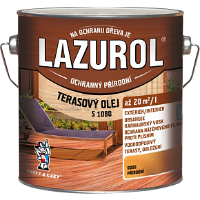 Lazurol s1080 Terrassenöl farblos, 2,5 l