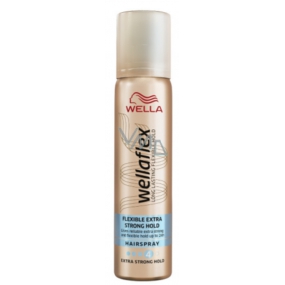 Wella Wellaflex Extra starkes extra starkes, stärkendes Haarspray für 75 ml