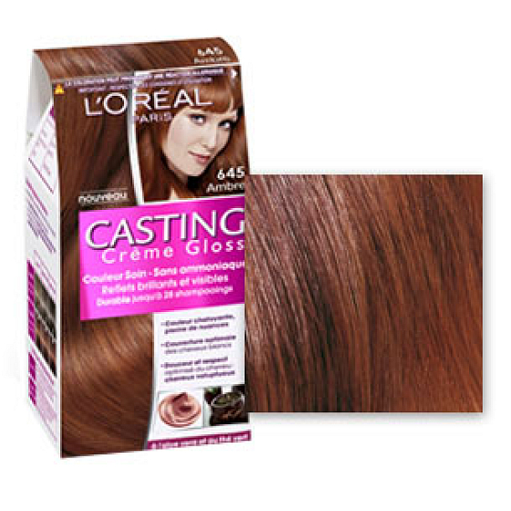Loreal Paris Casting Creme Gloss Haarfarbe 645 Bernstein