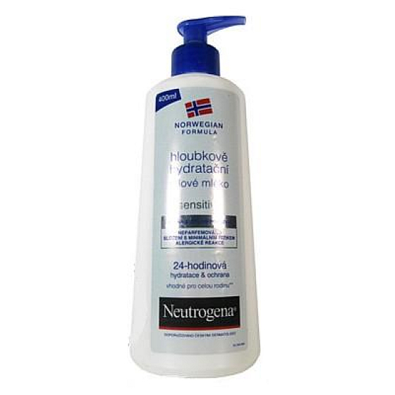 Neutrogena Deep Moisturizing Milk Body Empfindliche Haut 400 ml