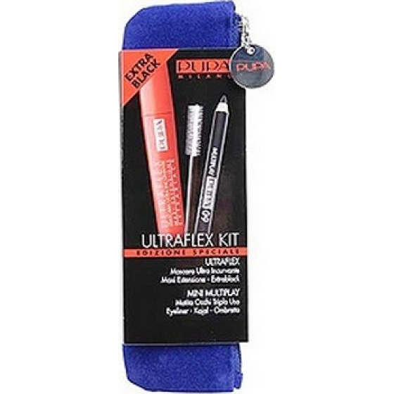 Pupa Ultraflex Kit Mascara + Eyeliner Mini Set