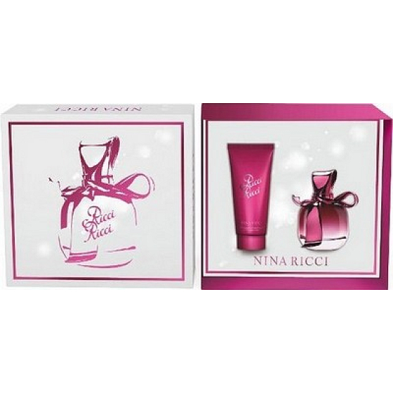 Nina Ricci Ricci Ricci parfümiertes Wasser für Frauen 50 ml + Körperlotion 100 ml, Geschenkset