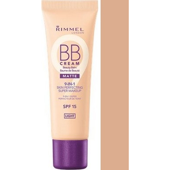 Rimmel London Schönheitsbalsam Matte 9in1 SPF15 BB Cream 001 Light 30 ml