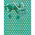 Nekupto Geschenk Papiertüte 23 x 18 x 10 cm Türkisschleifen 1 Stück 826 40 BM