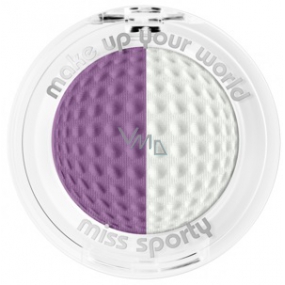 Miss Sports Studio Farbduo Lidschatten 206 Iridescent Purple 2,5 g