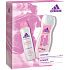 Adidas Control Antitranspirant Deodorant Spray für Frauen 150 ml + Smooth Duschgel 250 ml, Kosmetikset