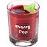 Bomb Cosmetics Cherry - Cherry Pop Glass Candle Duftende natürliche, handgefertigte Kerze in Glas brennt bis zu 35 Stunden