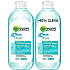 Garnier Skin Naturals Pure All In One Mizellenwasser für Mischhaut bis fettige und empfindliche Haut 2 x 400 ml