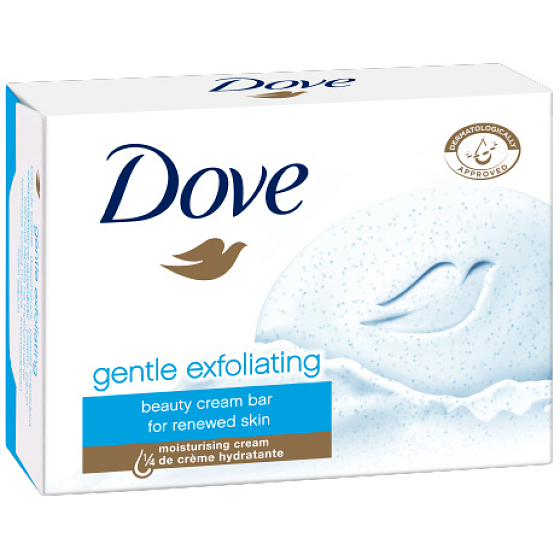 Dove Soft Peeling Sanfte Peeling-Toilettenseife 100 g