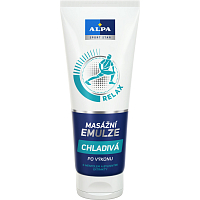 Alpa Sport Star Relax kühlende Massageemulsion nach dem Sport, 210 ml