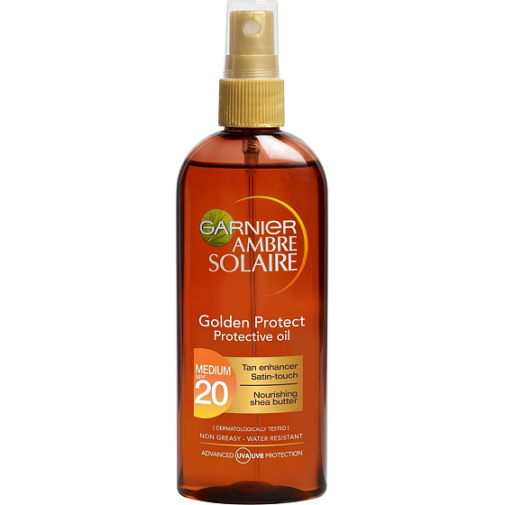 Garnier Ambre Solaire Golden Protect OF20 Sonnenöl 150 ml