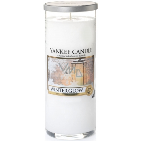 Yankee Candle Winter Glow - Winter Glow Duftkerze Dekor großer Zylinder Glas 75 mm 566 g