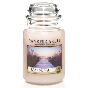 Yankee Candle Lake Sunset - Sonnenuntergang am See Klassische Kerze Großes Glas 623 g