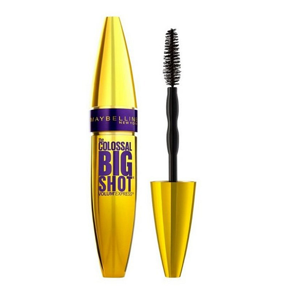 Maybelline Collosal Big Shot Volumen Express Mascara für ein Volumen von 9,5 ml Very Black