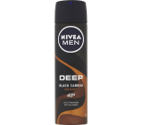 Nivea Men Deep Black Carbon Espresso Antitranspirant, 150 ml