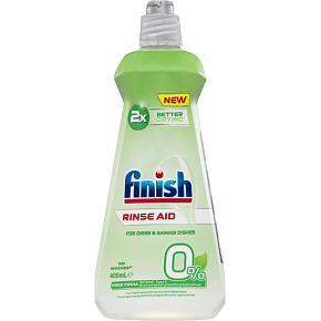 Finish 0 % Klarspüler für Geschirrspüler, 400 ml