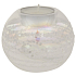 Glaskerzenhalter mit Glitzerdurchmesser 8 cm