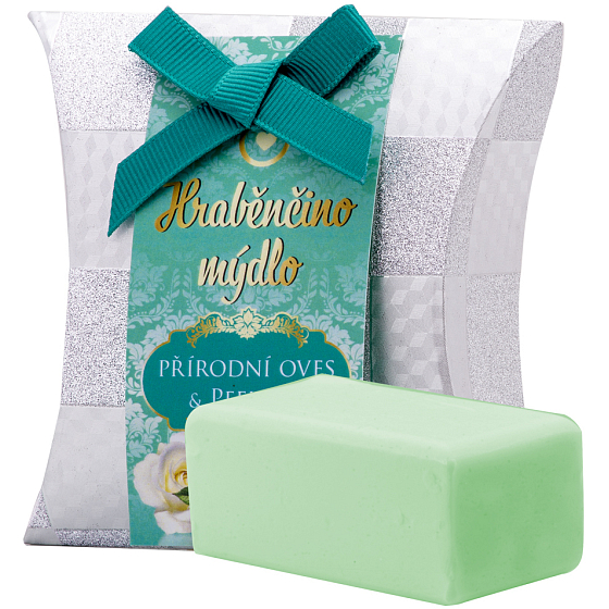 Meine Gräfin Seife Naturhafer und Peeling Luxus Geschenk Seife 50 g