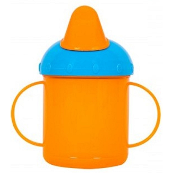 Erste Schritte Becher mit zwei Griffen orange 260 ml
