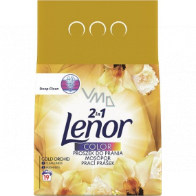 Lenor Color 2in1 Gold Orchid Duft Vanille, Mimose, Rose und Pfirsich Waschpulver 19 waschen 1.235 kg