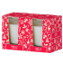 Emocio Enchanted Sparkle Holly Jolly - Stechpalmen-Duftkerze Glas 52 x 65 mm 2 Stück im Karton