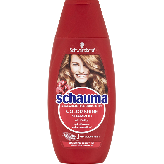 Schauma Color Shine Shampoo für coloriertes, getöntes und gesträhntes Haar 350 ml