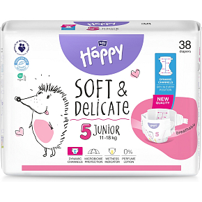 Bella Happy Junior 5 Kinder Einwegwindeln 11-18 kg, 38 Stk